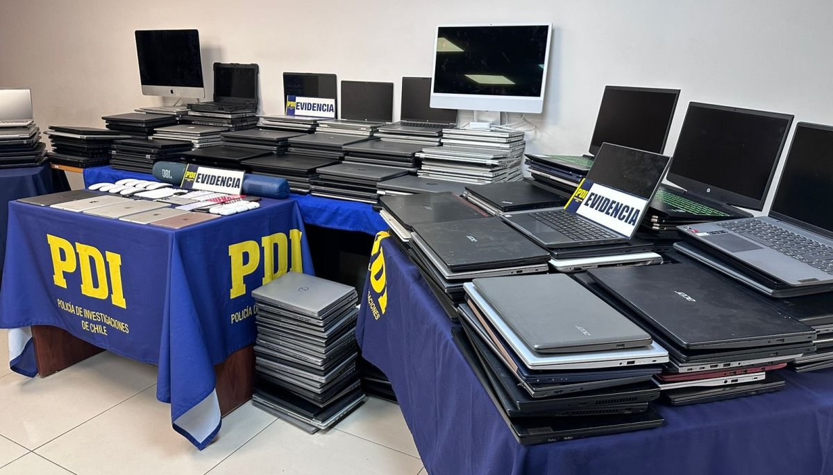 Arrestan al responsable de hurtos de computadoras en dos subsecretarías del Gobierno.