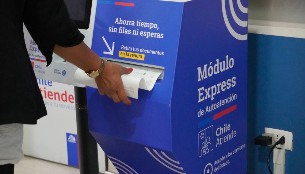 ChileAtiende incorpora nuevos y mejorados módulos de autoatención express en la región de Valparaíso.