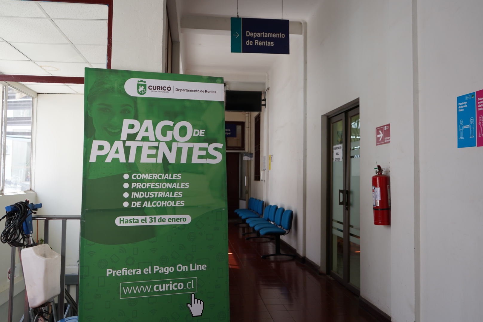 Finaliza el plazo para el pago de patentes comerciales en Curicó.