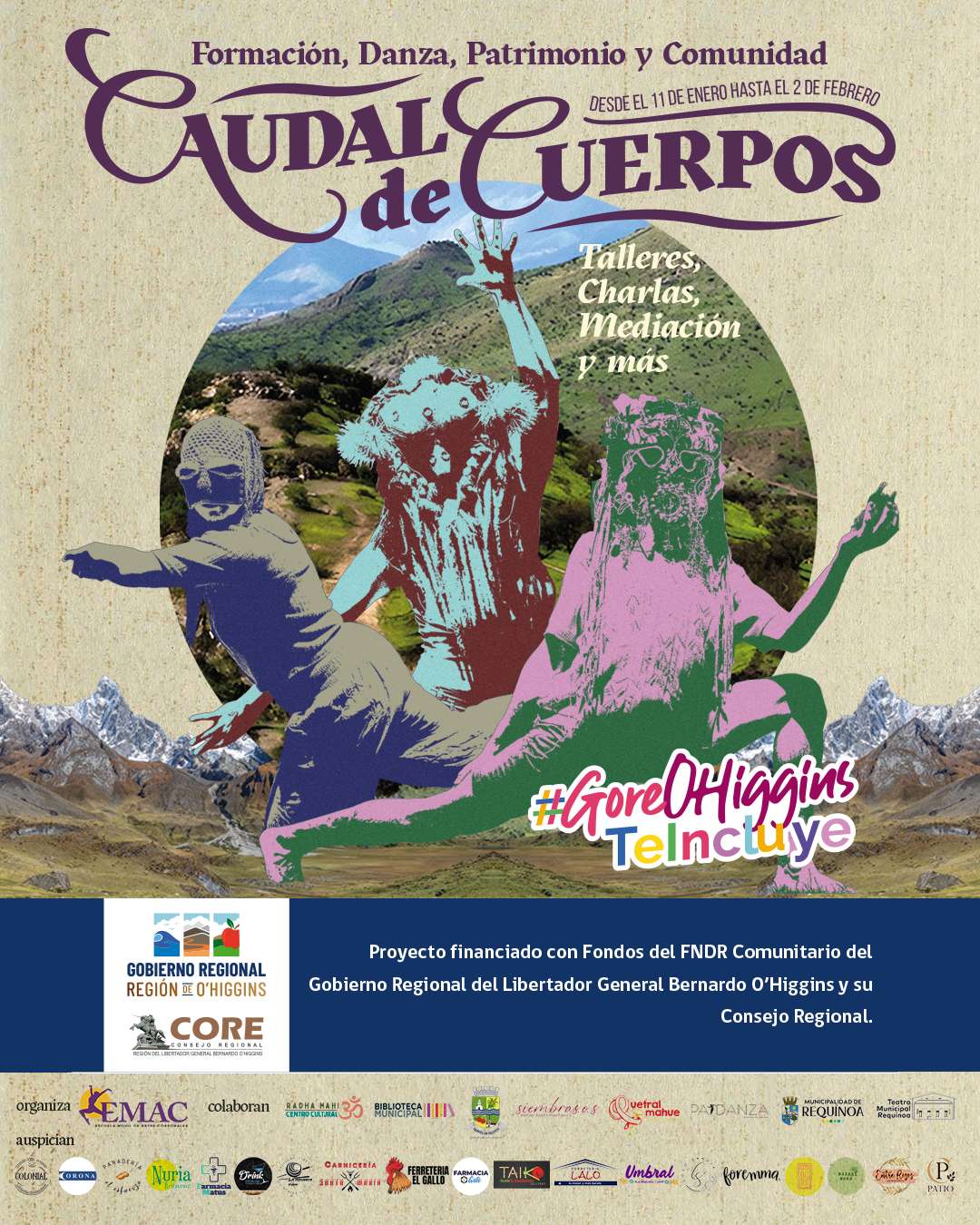 Séptima edición de Talleres de Verano en Quinta de Tilcoco.