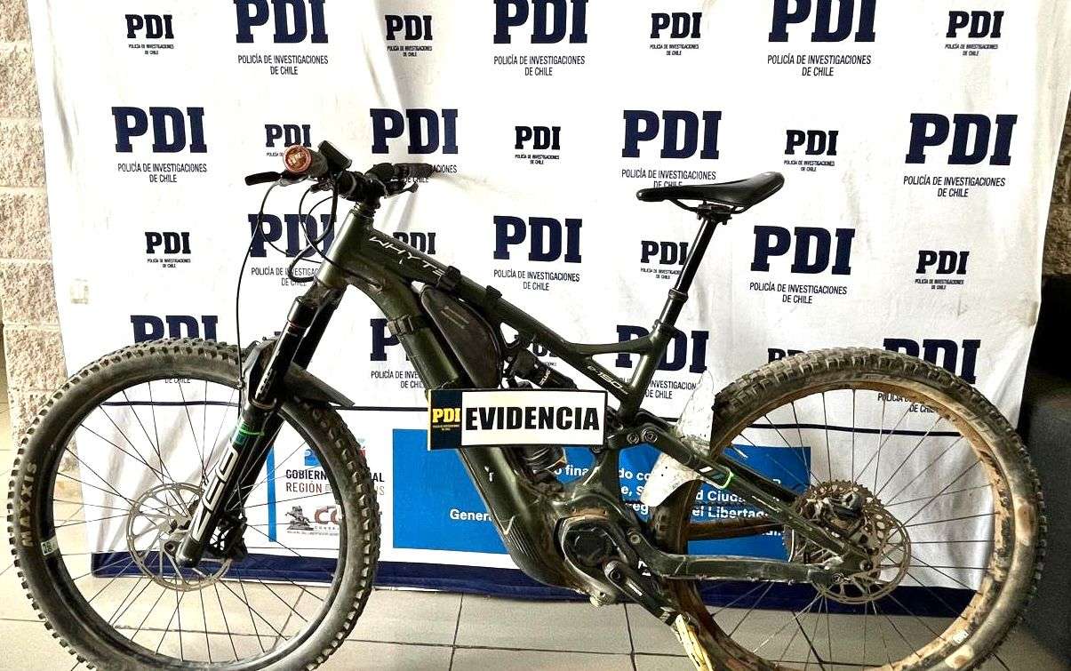 En Rancagua, la PDI recuperó una valiosa bicicleta de montaña.
