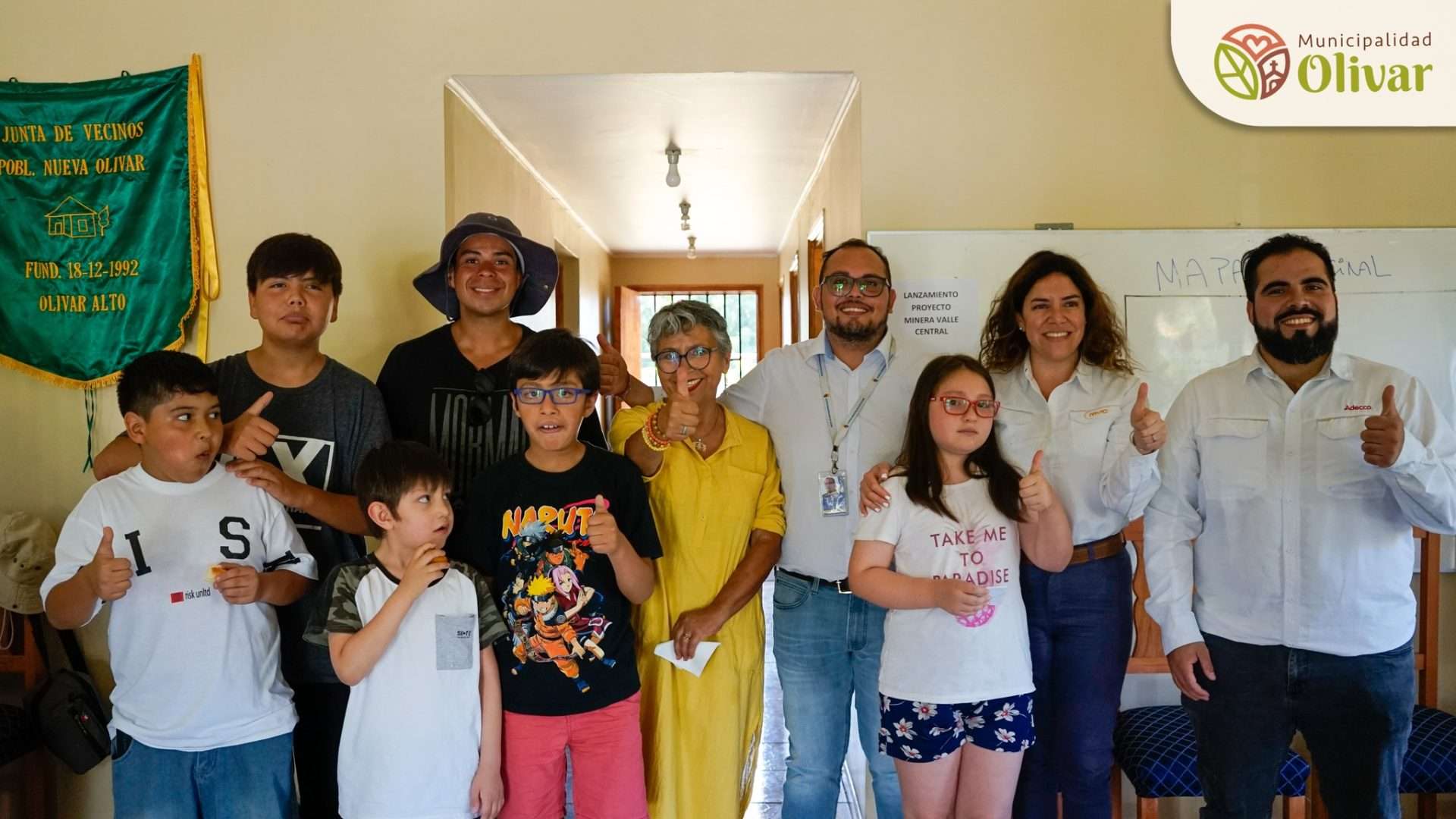 Junta de Vecinos Nueva Olivar implementó con éxito un proyecto deportivo con el respaldo de Minera Valle Central.