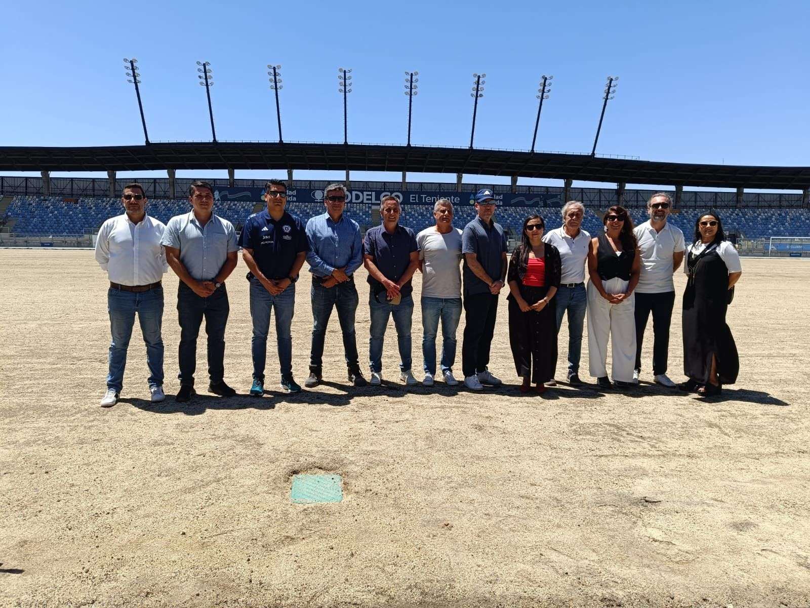 Se verifican los avances de Rancagua como sede del Mundial U20.