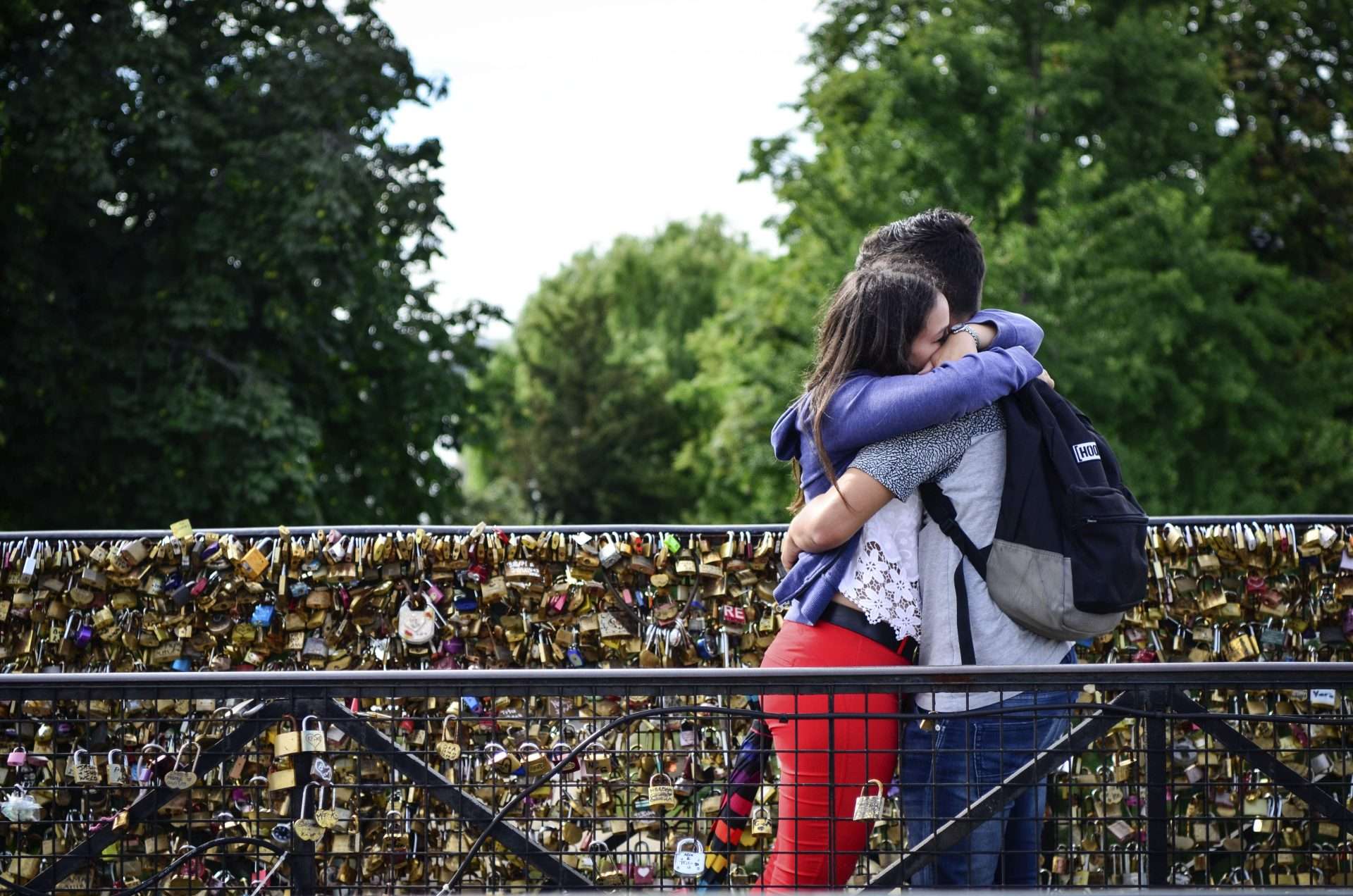 El abrazo, una entrada a la eternidad.