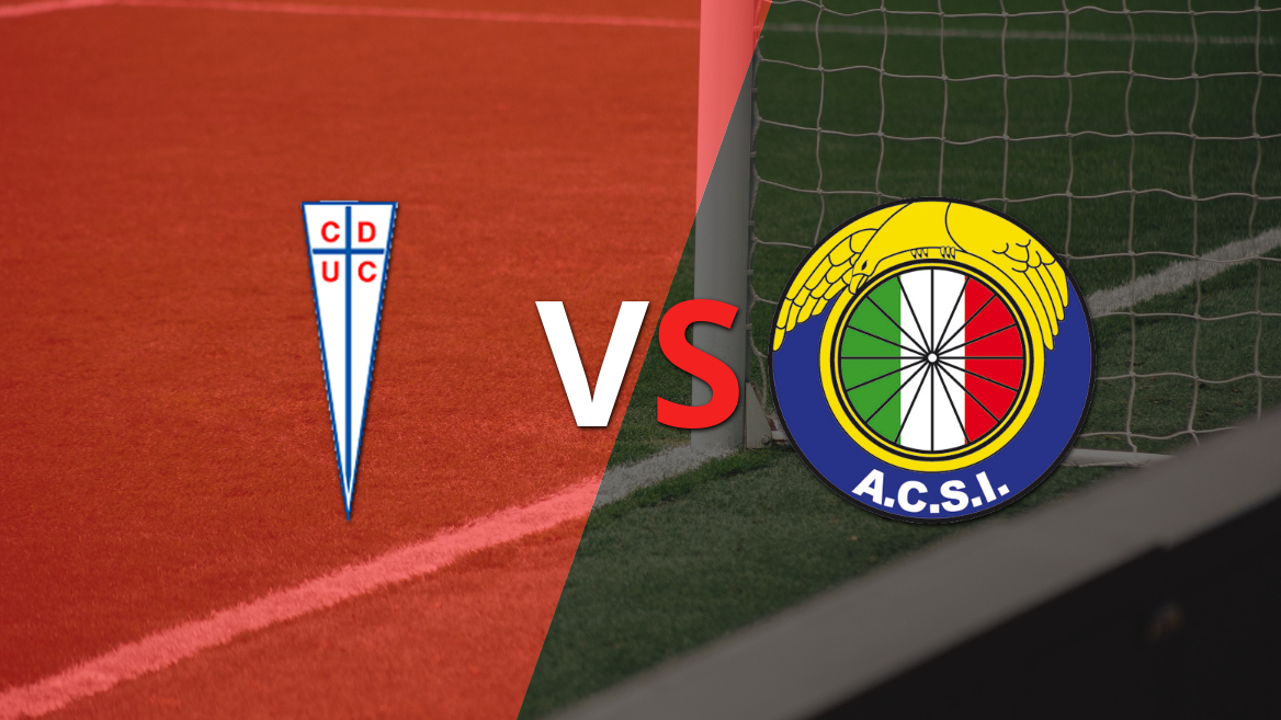 Clemente Montes anota un doblete en la victoria de 3-1 de U. Católica sobre Audax Italiano.