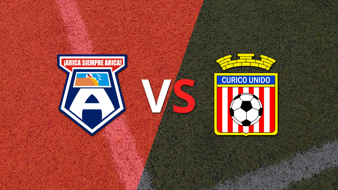 Comienza el partido entre San Marcos y Curicó Unido.