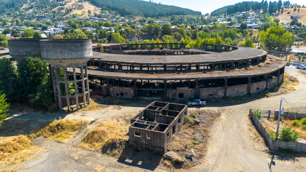 San Rosendo inicia la recuperación de su patrimonio ferroviario con la colocación de la primera piedra.