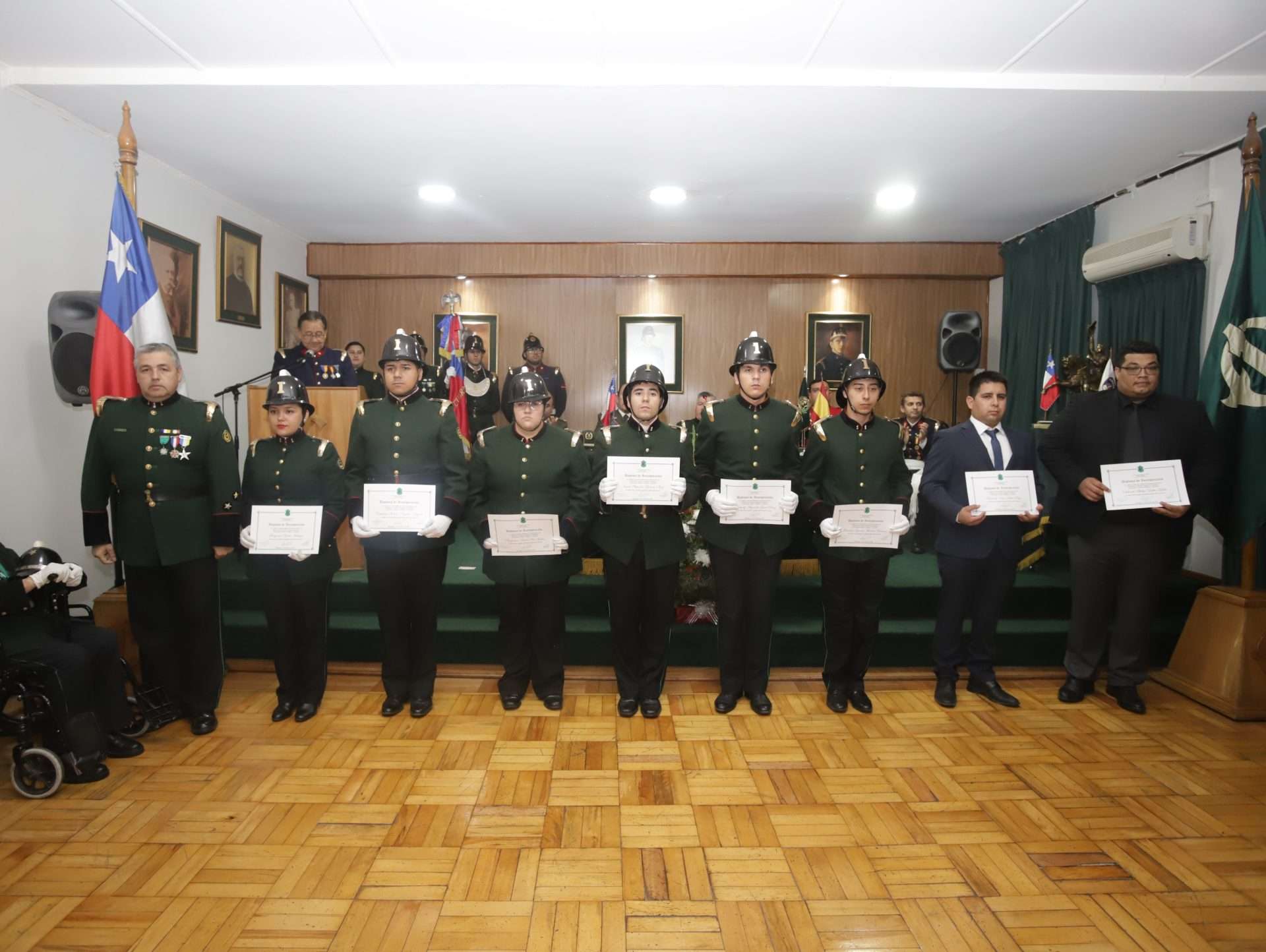 Bomba O’Higgins conmemora 143 años.