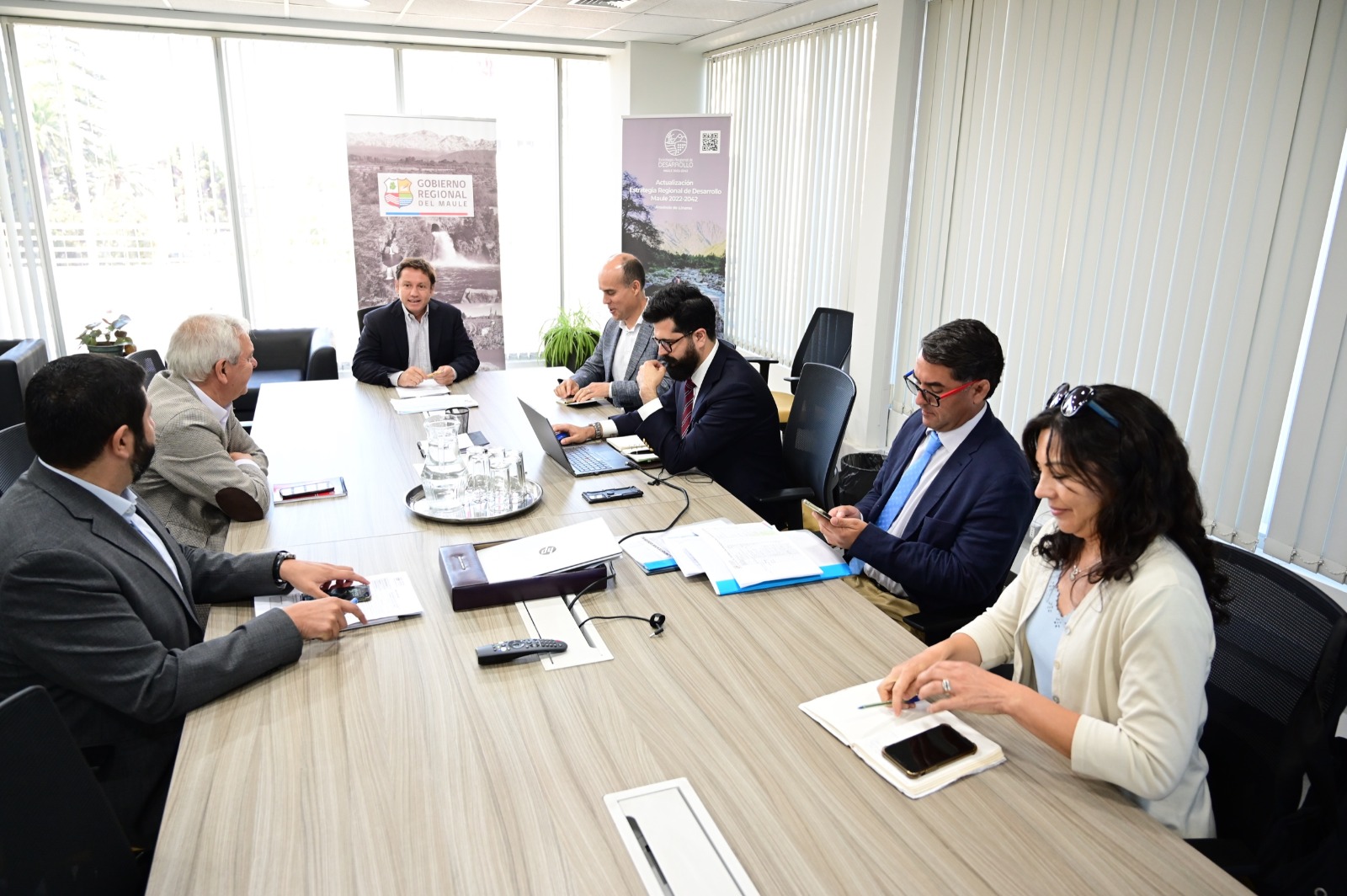 Gobierno Regional y Universidad de Talca progresan en la Estrategia de Ciencia, Tecnología, Conocimiento e Innovación (CTCi).
