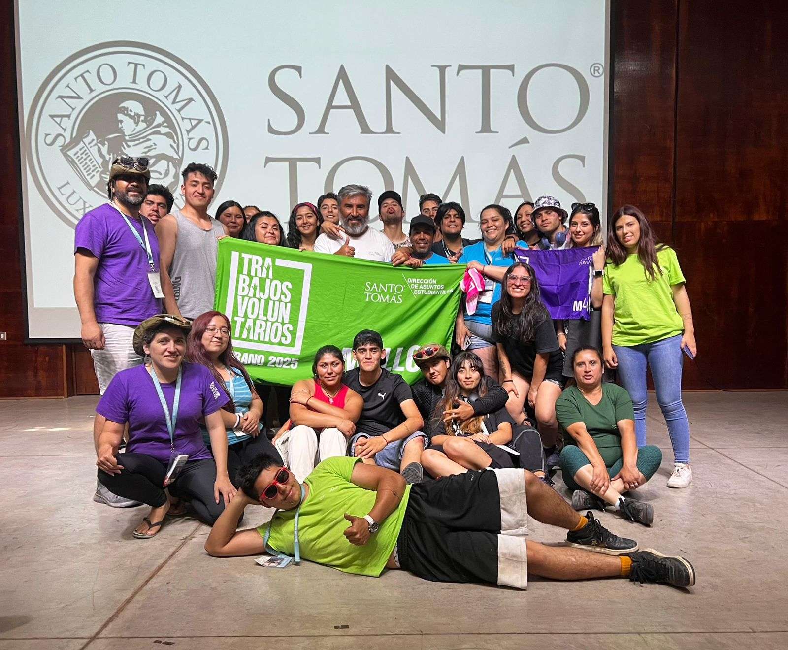La comuna de Malloa acogió este verano a los voluntarios de Santo Tomás.