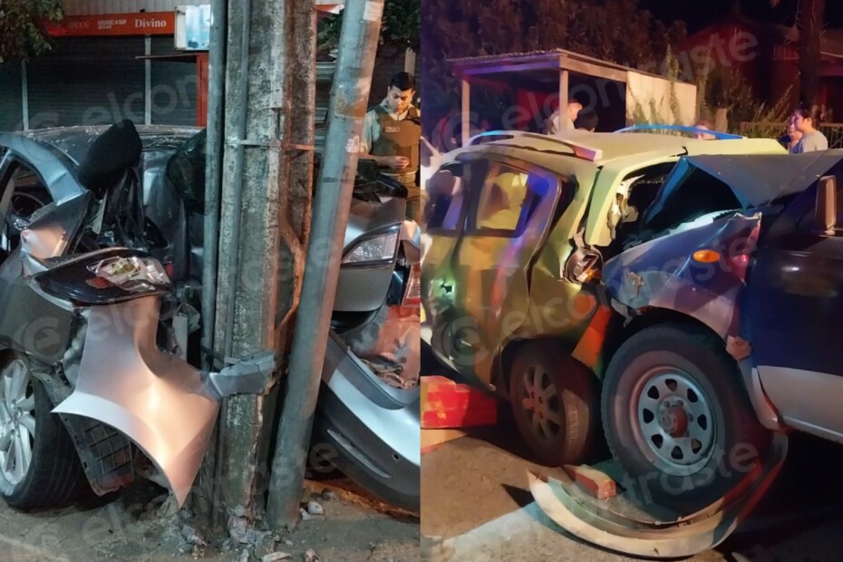 Cuatro heridos, dos de ellos en estado grave, tras accidentes en Los Ángeles.