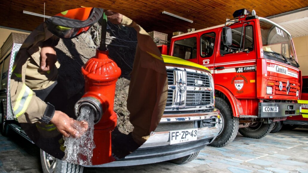 La fiscalía recibió una denuncia contra la Compañía de Bomberos de Coinco por limpiar sus equipos y vehículos en la calle.