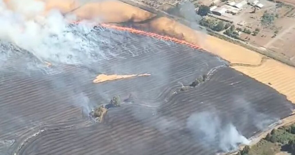 Se levanta la Alerta Roja en Mulchén: Incendio ha sido controlado.