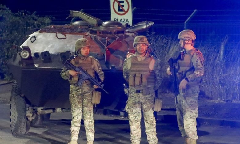 La Araucanía: El Gobierno prorrogó el toque de queda debido a los incendios forestales.