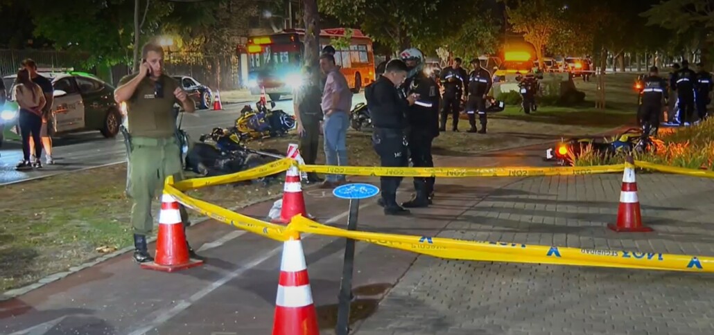 Delincuente fue herido a bala después de atropellar a varios guardias municipales durante un robo en Vitacura.