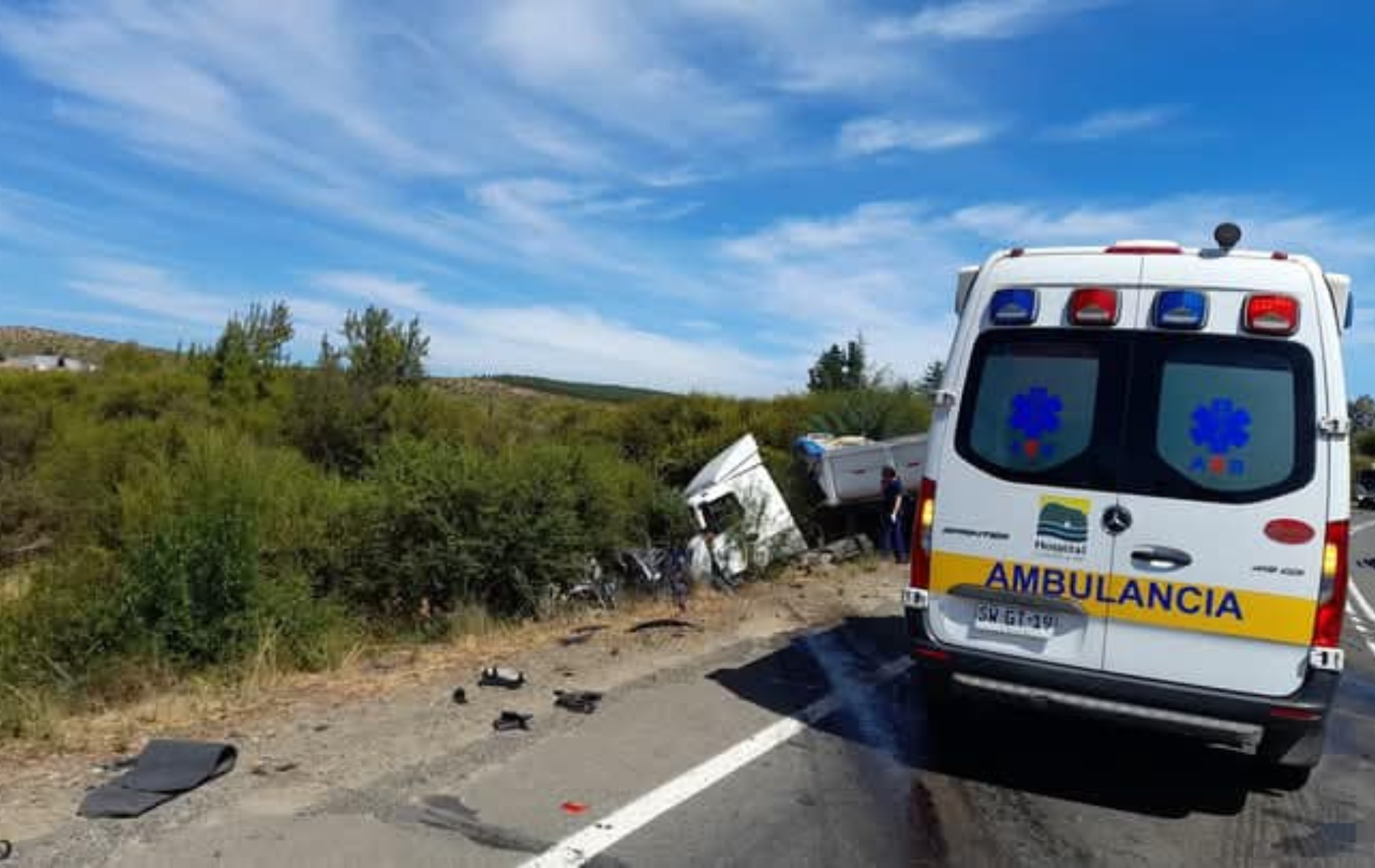 Fallece el hermano del presidente nacional de Bomberos en un accidente.