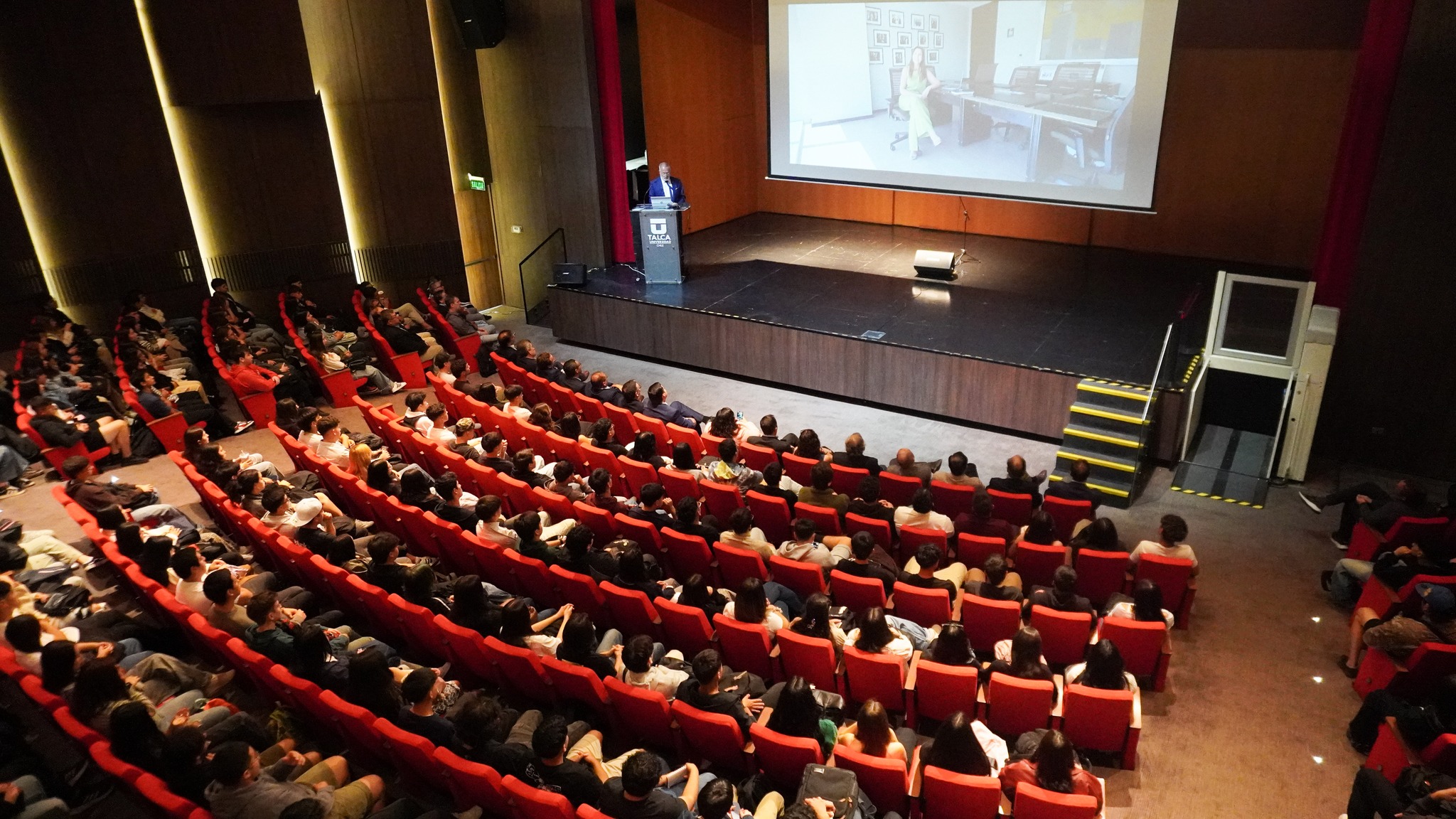 Ceremonia de Recepción en la Universidad de Talca.