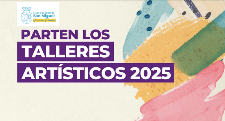 Iniciaron las inscripciones para talleres artísticos en San Miguel.
