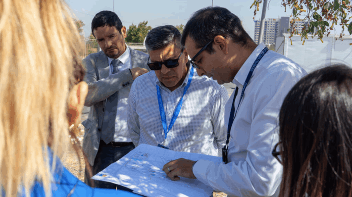 Cerrillos intenta potenciar la conectividad en el Parque Bicentenario.