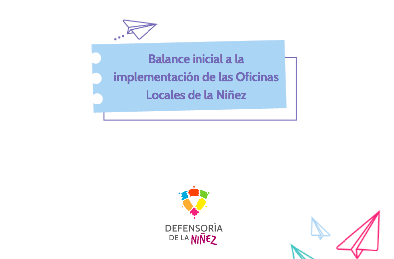 La Defensoría de la Niñez dio a conocer un informe.