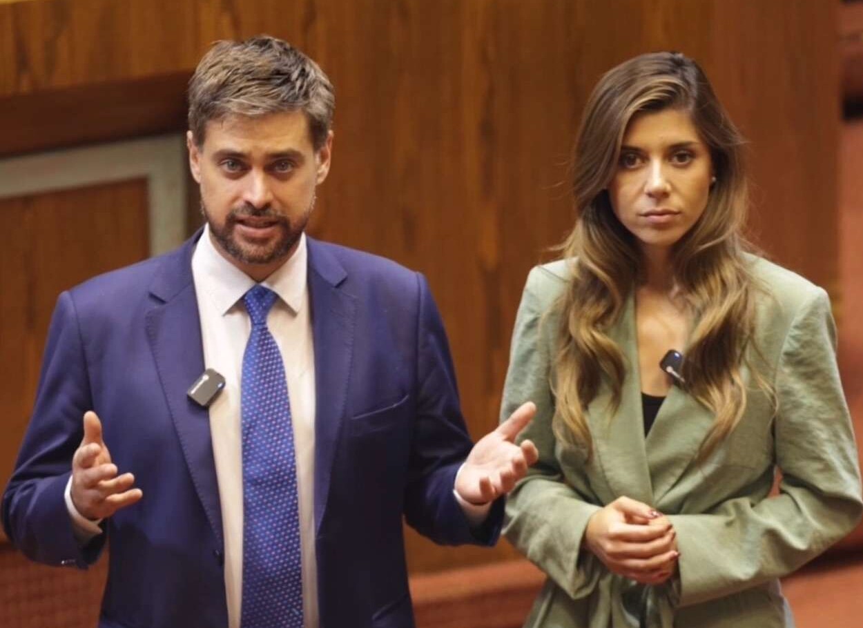 Los diputados Manouchehri y Cicardini hacen un llamado a respaldar la iniciativa de ley que prohíbe el voto de extranjeros.