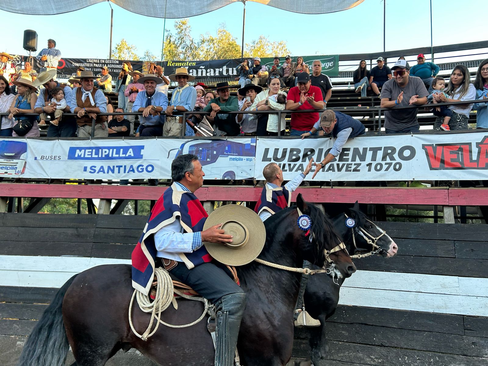 Rodeo: Victoria de Alfredo Moreno y Luis Cortés.
