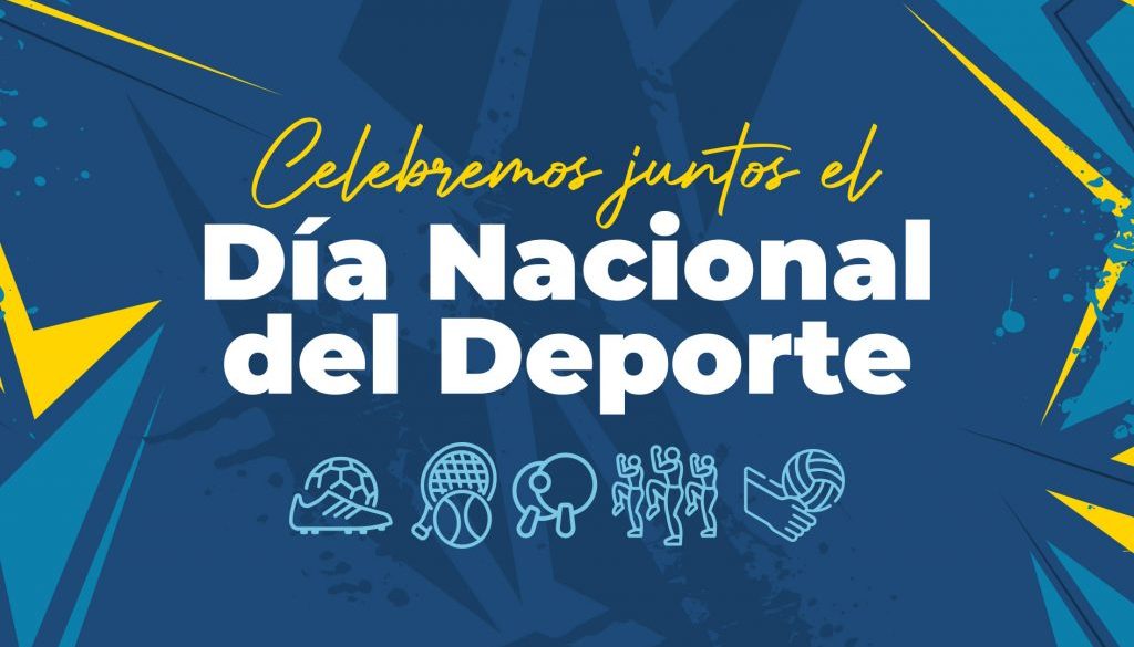 La Municipalidad de San Miguel conmemora el Día del Deporte.