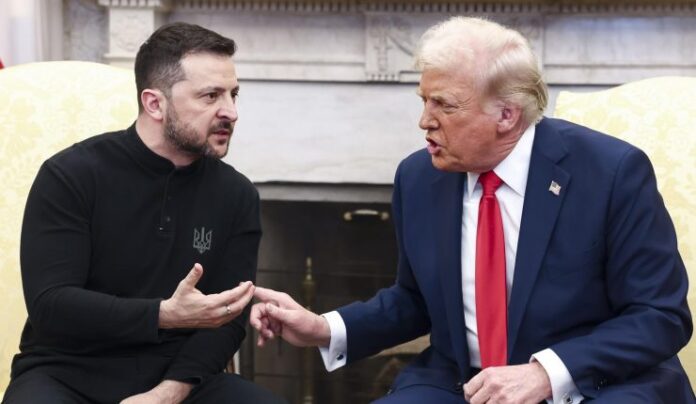 Tensión elevada en el encuentro entre Trump y Zelenski.