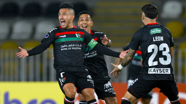 Palestino dejó fuera a U. Católica de la Copa Sudamericana.