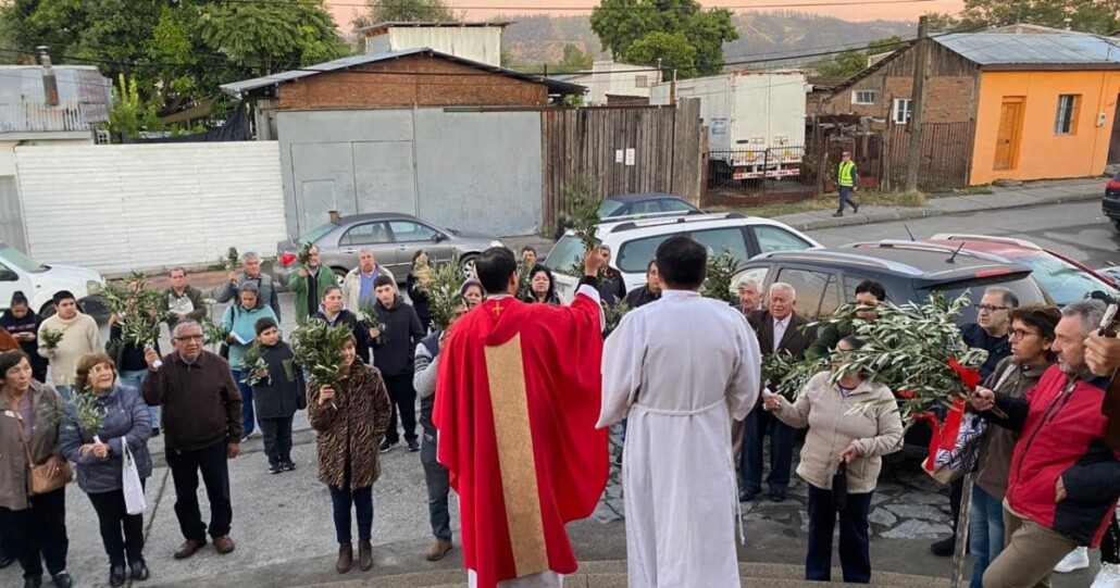 Domingo de Ramos en Biobío: las parroquias se alistan para dar inicio a la Semana Santa.