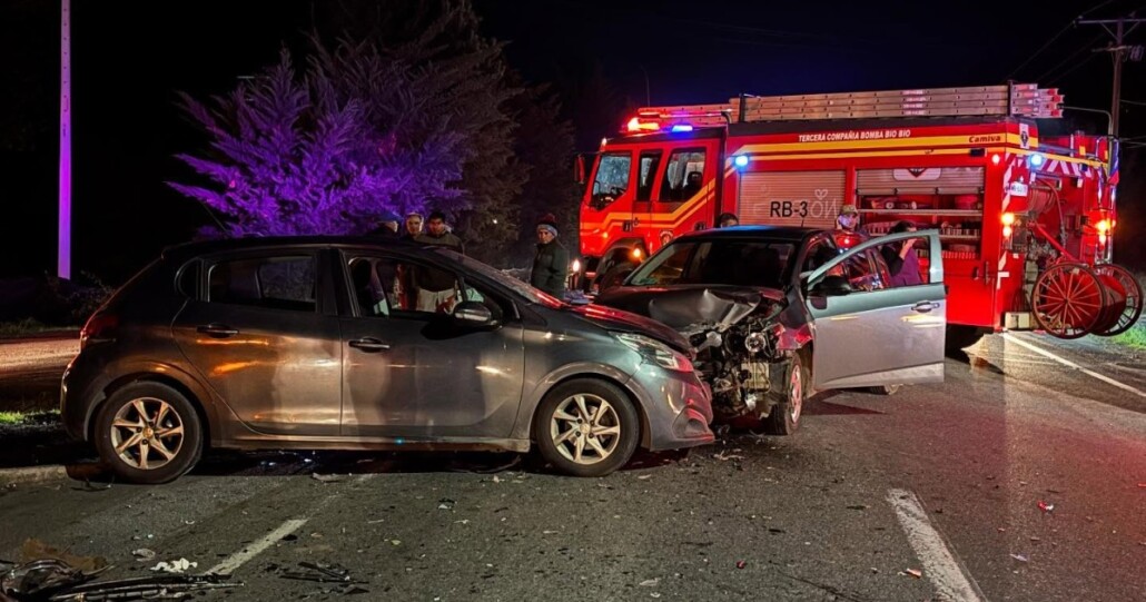 Accidente en Santa Bárbara provoca lesiones a dos personas en transitada carretera.