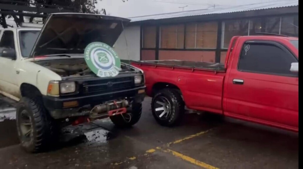 Capturan en Yumbel a dos hermanos por el robo de una camioneta en la región de Ñuble.