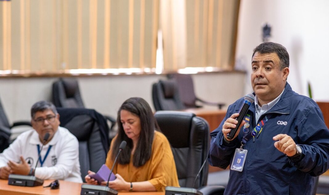 San Bernardo: Cogrid se junta para coordinar acciones ante posibles desastres.