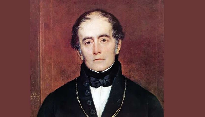 Conmemoración de 160 años del fallecimiento de Andrés Bello.