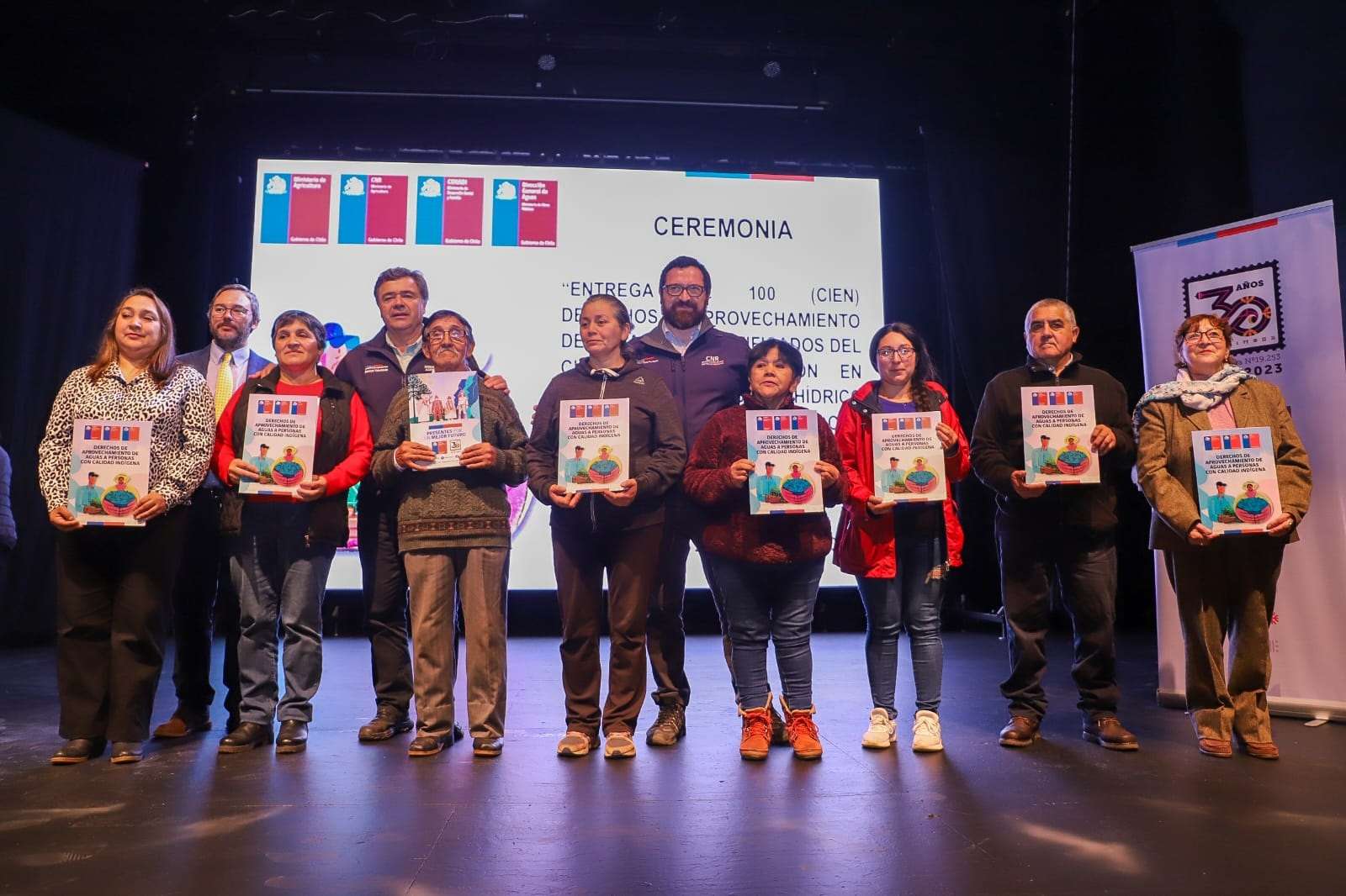 Ministerio de Agricultura concede derechos de agua en Aysén.