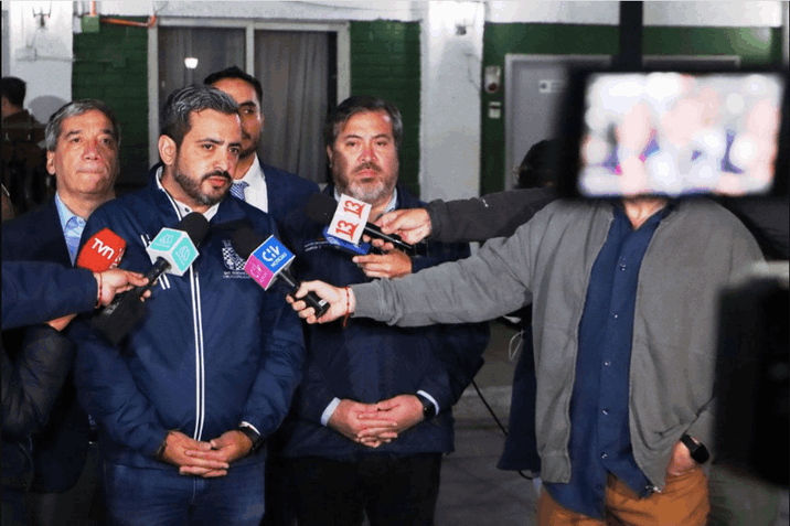 Nuevo desmantelamiento y demolición de mausoleo narco en San Bernardo.