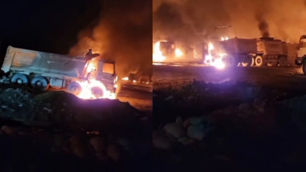 Incendio intencionado entre Santa Bárbara y Quilaco consume decenas de maquinarias.