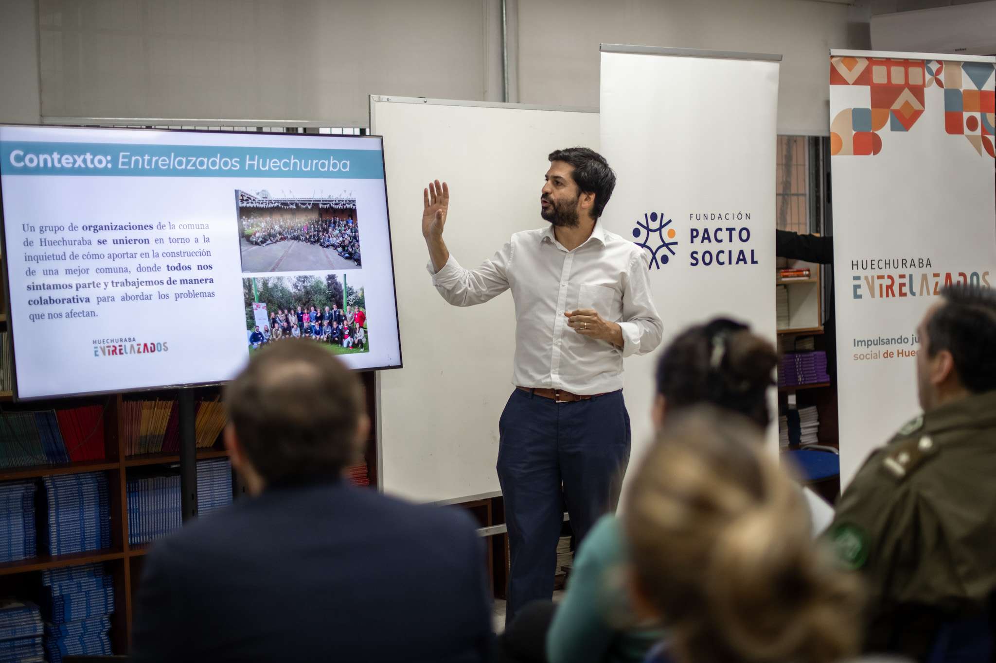 Inicio del programa para jóvenes en Huechuraba.