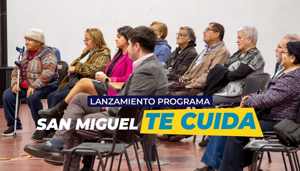 El municipio presenta el programa «San Miguel te Cuida».
