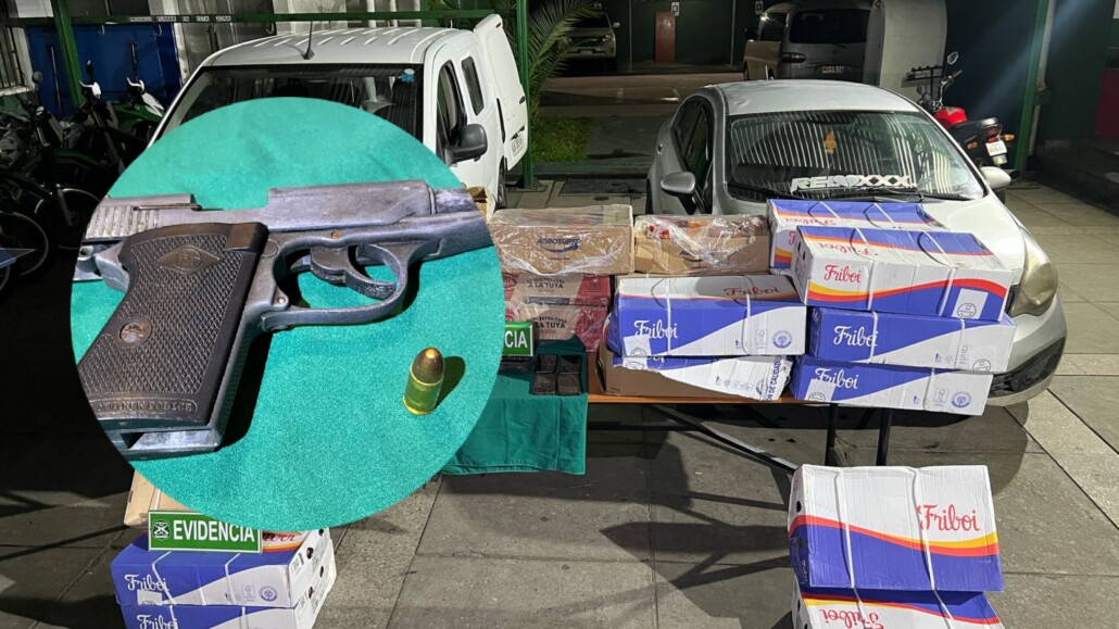 Capturan a grupo delictivo dedicado al robo y asalto de camiones en la región del Biobío.