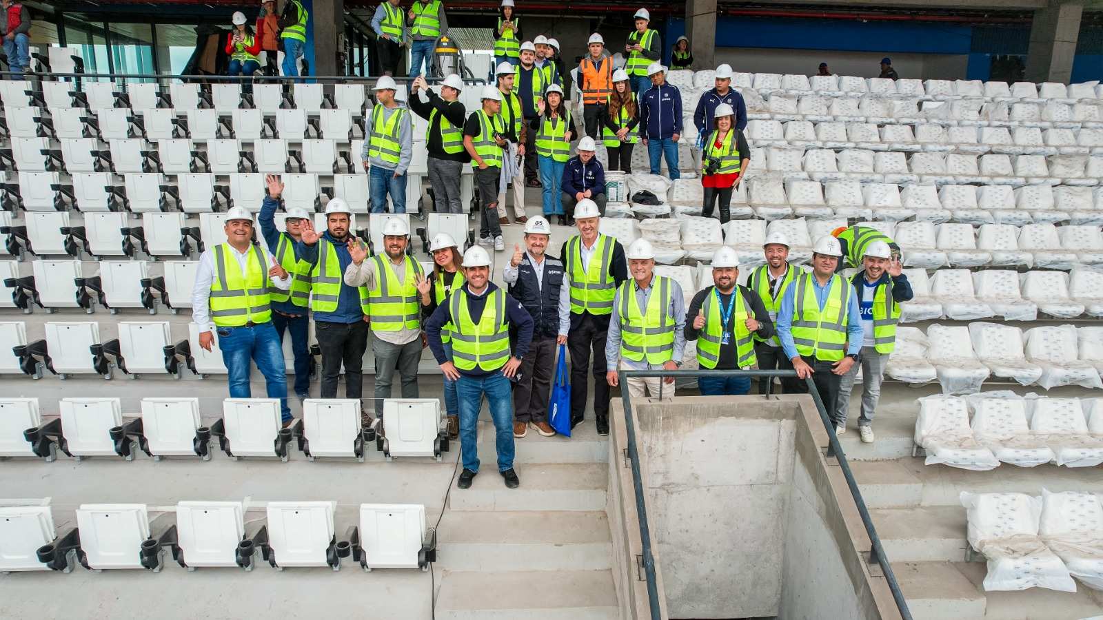 El nuevo estadio Claro Arena presenta un avance del 92% en sus obras.