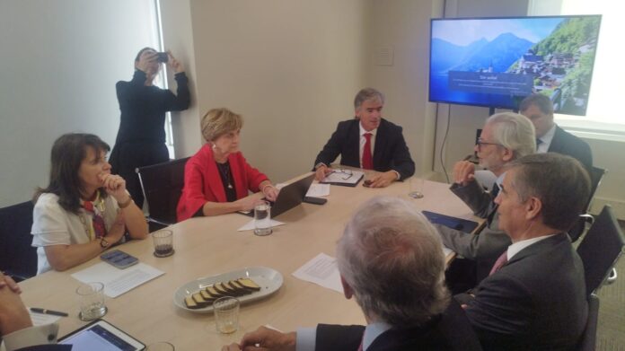 E. Matthei propone su apoyo al Gobierno para abordar las repercusiones de los aranceles.