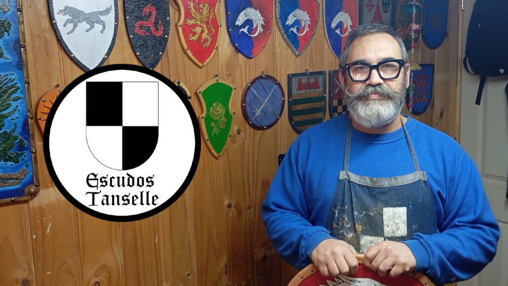 Desde Los Ángeles hasta el Biobío: el arte heráldico de “Escudos Tanselle” que enamora ferias y corazones.