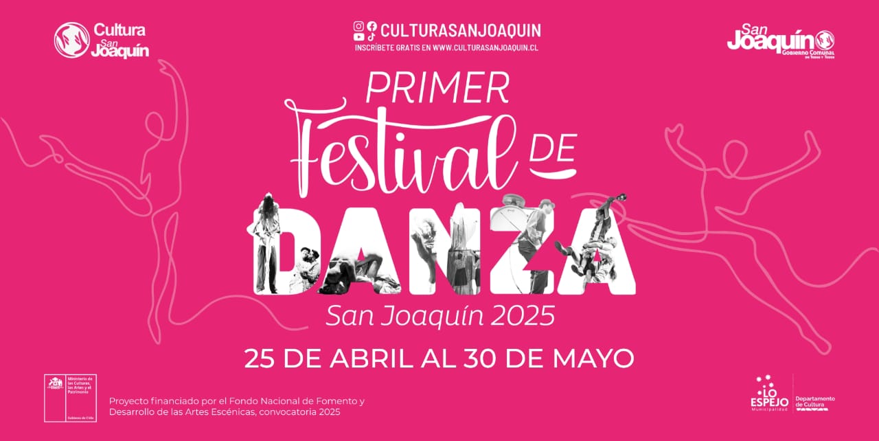 Festival de Danza en San Joaquín: Entrada gratuita.