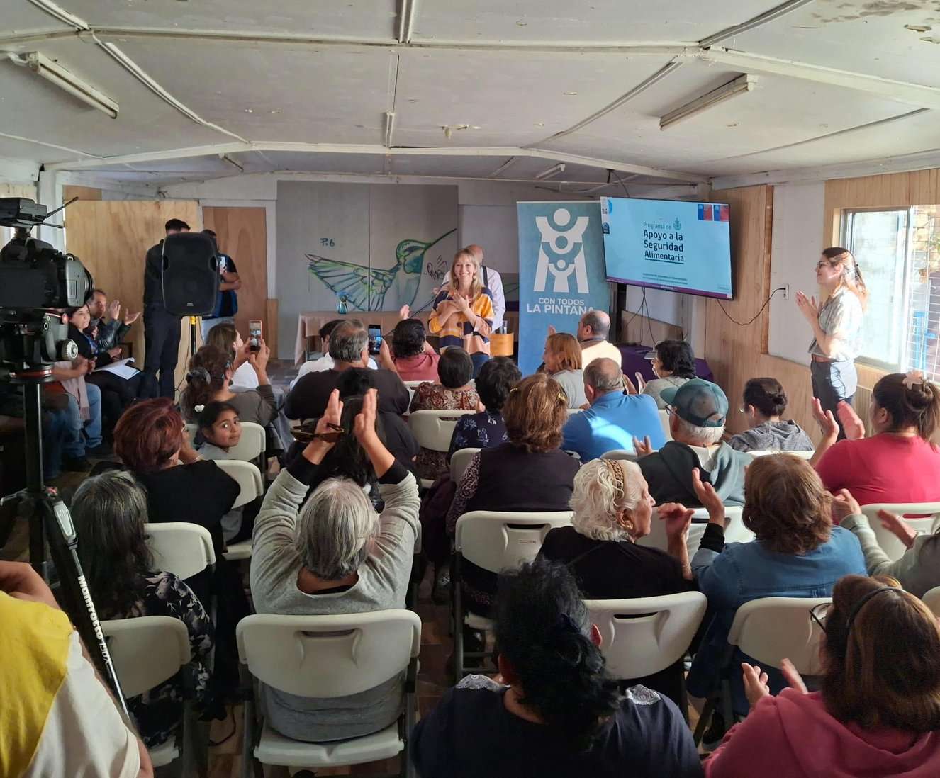 Seguridad alimentaria en La Pintana: La diputada Gazmuri destaca el proyecto.