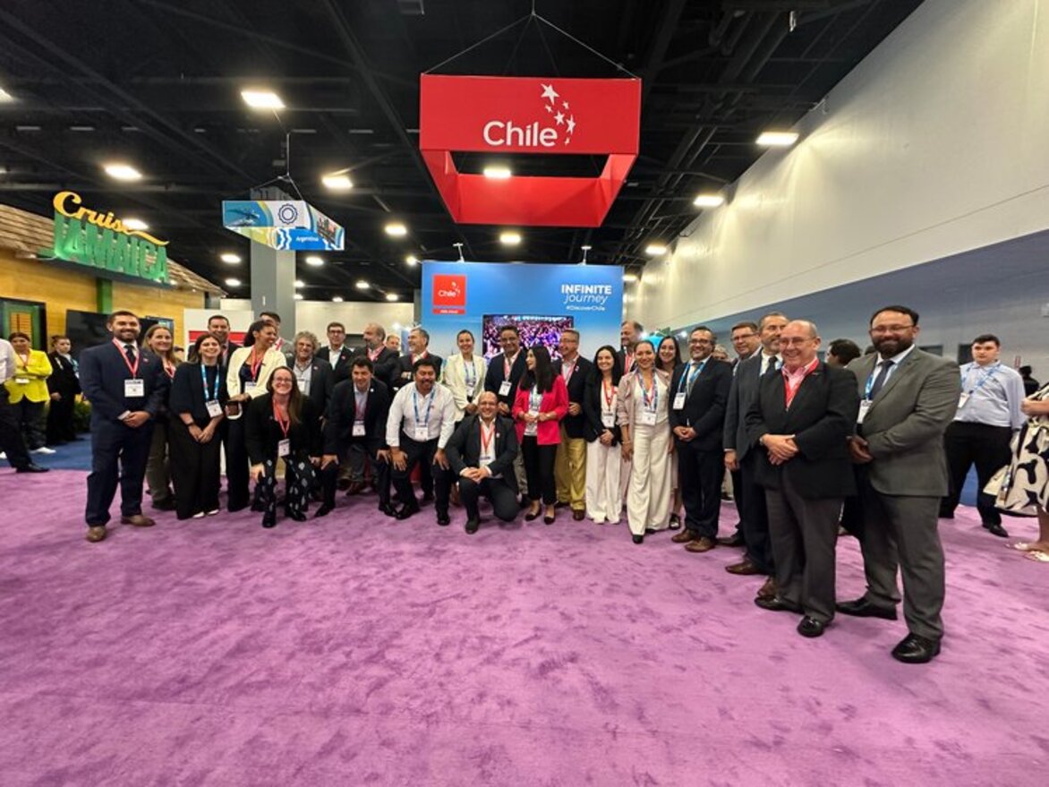 Chile promueve el turismo de cruceros en Seatrade Cruise Global 2025.