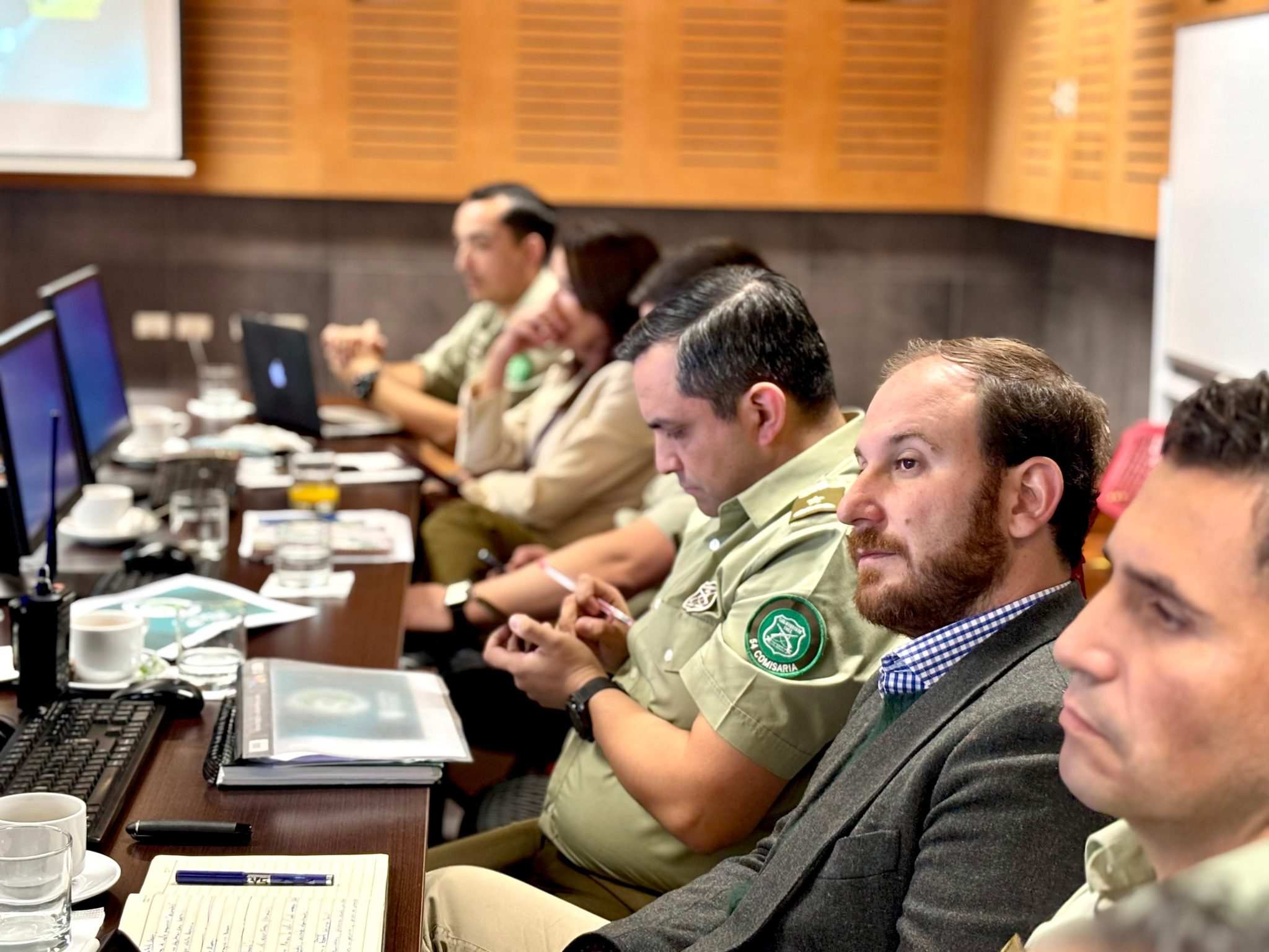 Colaboración entre comunas para reforzar la seguridad.