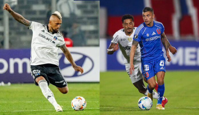 La U y Colo Colo se enfrentarán en partidos decisivos de la Copa Libertadores.