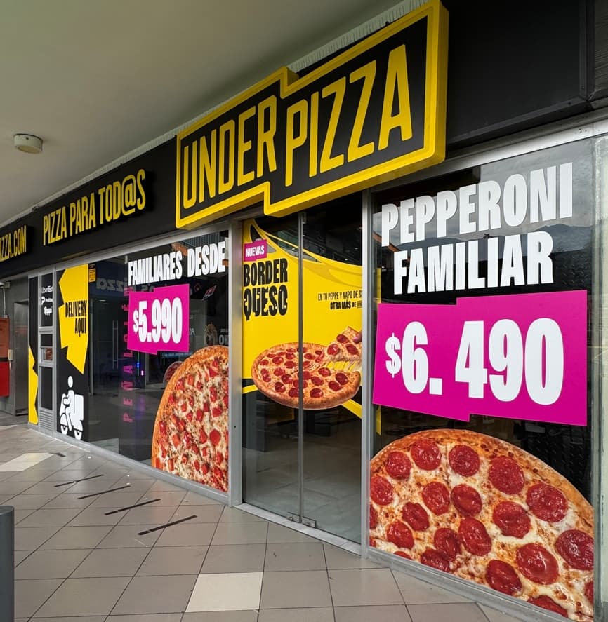 Under Pizza abre un nuevo establecimiento en Peñalolén.