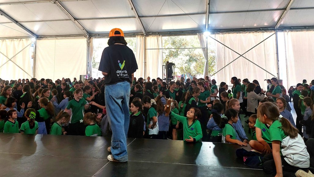 Vitacura fomenta la actividad física en las escuelas con “Recreos Activos”.